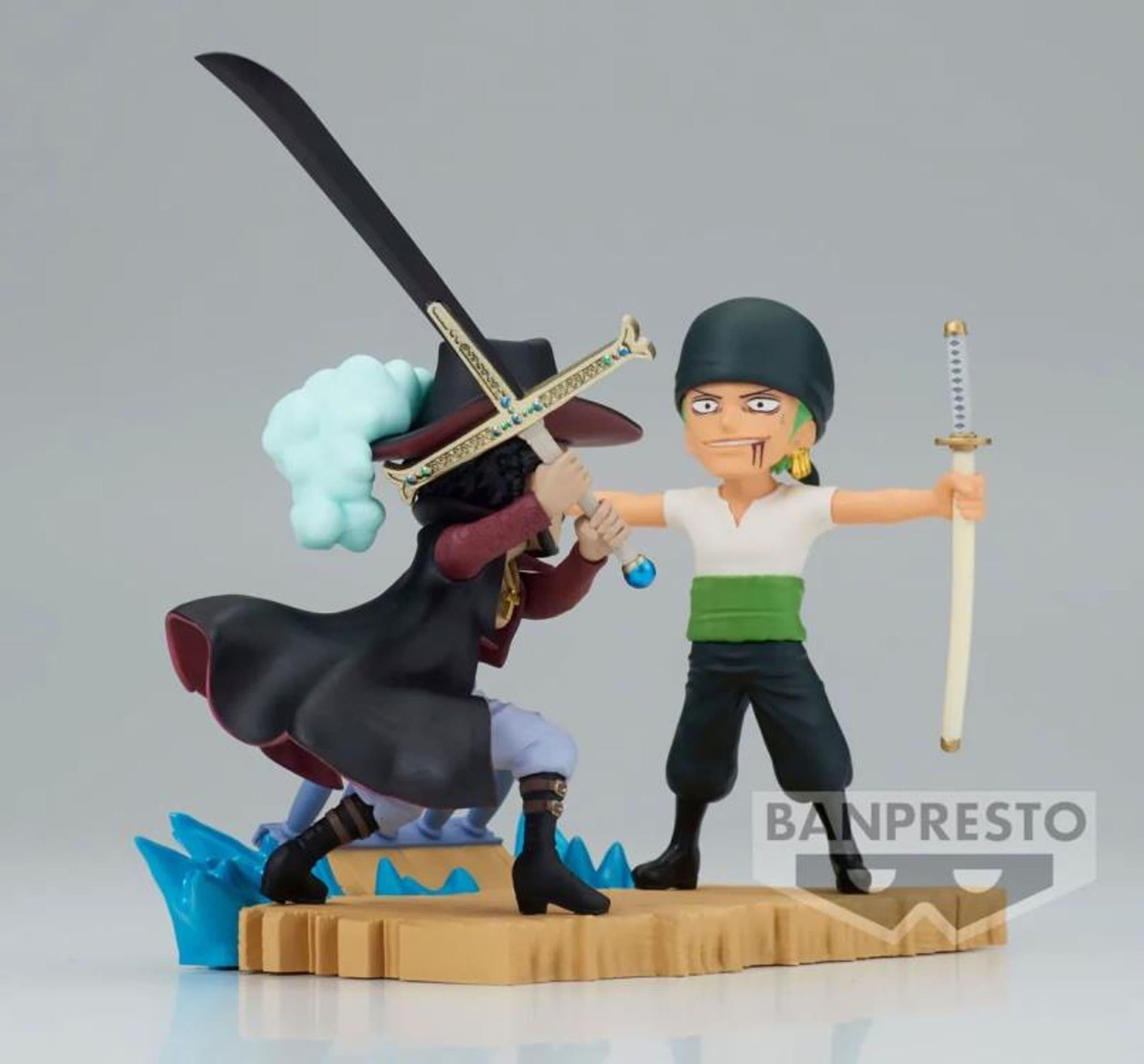 One Piece World Collectable Figure Log Stories Roronoa Zoro vs. Dracule Mihawk *Pre-Order* 