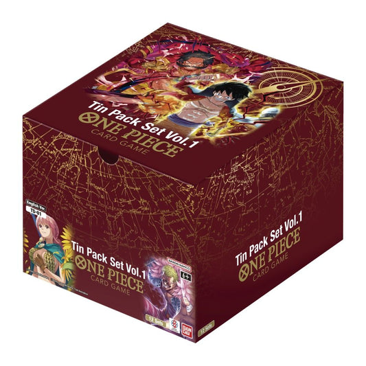 One Piece Card Game Tin Pack Set Vol 1 TS-01 (Random)